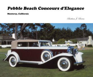 Pebble Beach Concours d'Elegance book cover