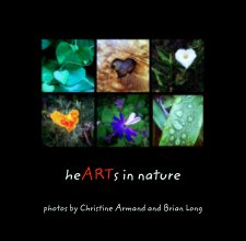 heARTs in nature book cover