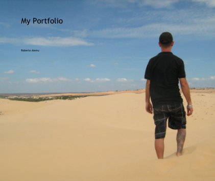 My portfolio book cover