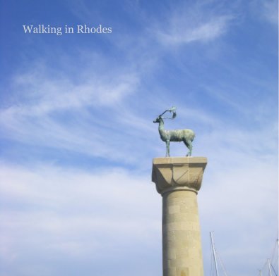 Walking in Rhodes book cover