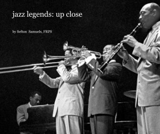jazz legends: up close book cover