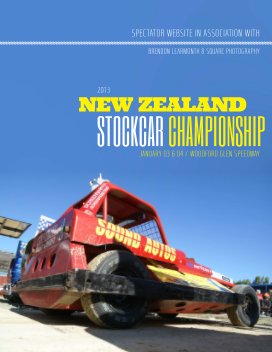 NZ Stockcar Championship 2013 book cover