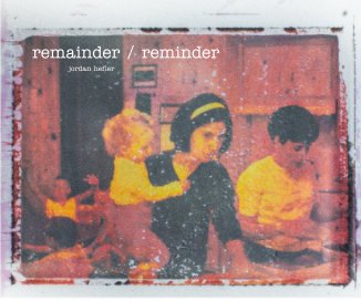 remainder / reminder book cover