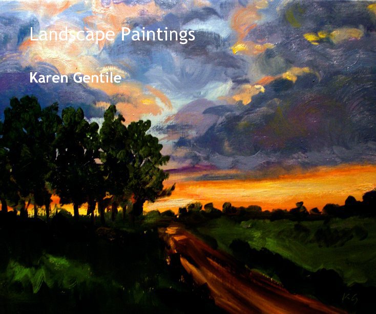 View Landscape Paintings by Karen Gentile