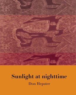 Sunlight at nighttime book cover