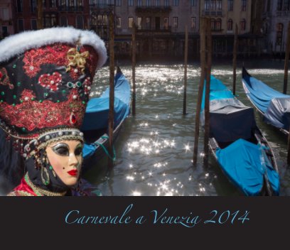 Carnevale a Venezia 2014 book cover