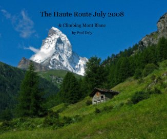 The Haute Route July 2008 book cover