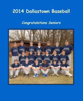 2014 Dallastown Baseball book cover