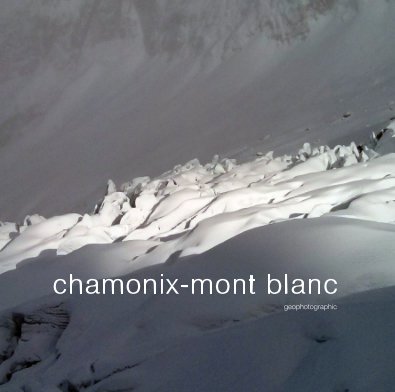 chamonix-mont blanc book cover