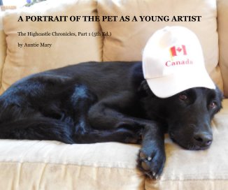 A PORTRAIT OF THE PET AS A YOUNG ARTIST book cover
