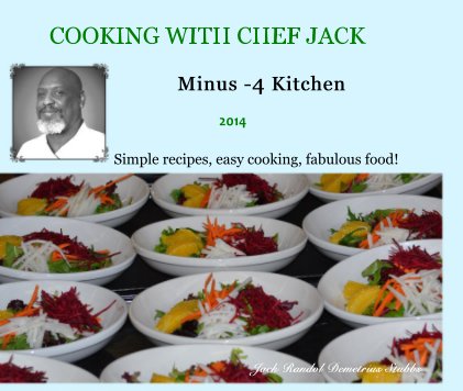 COOKING WITH CHEF JACK book cover