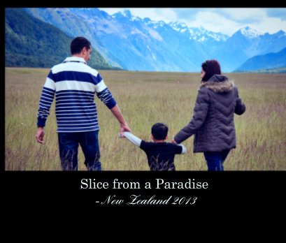 Slice from a Paradise 
- New Zealand 2013 book cover