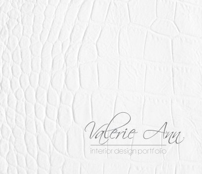 Valerie Ann Design Portfolio book cover