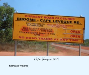 Cape Leveque 2012 book cover
