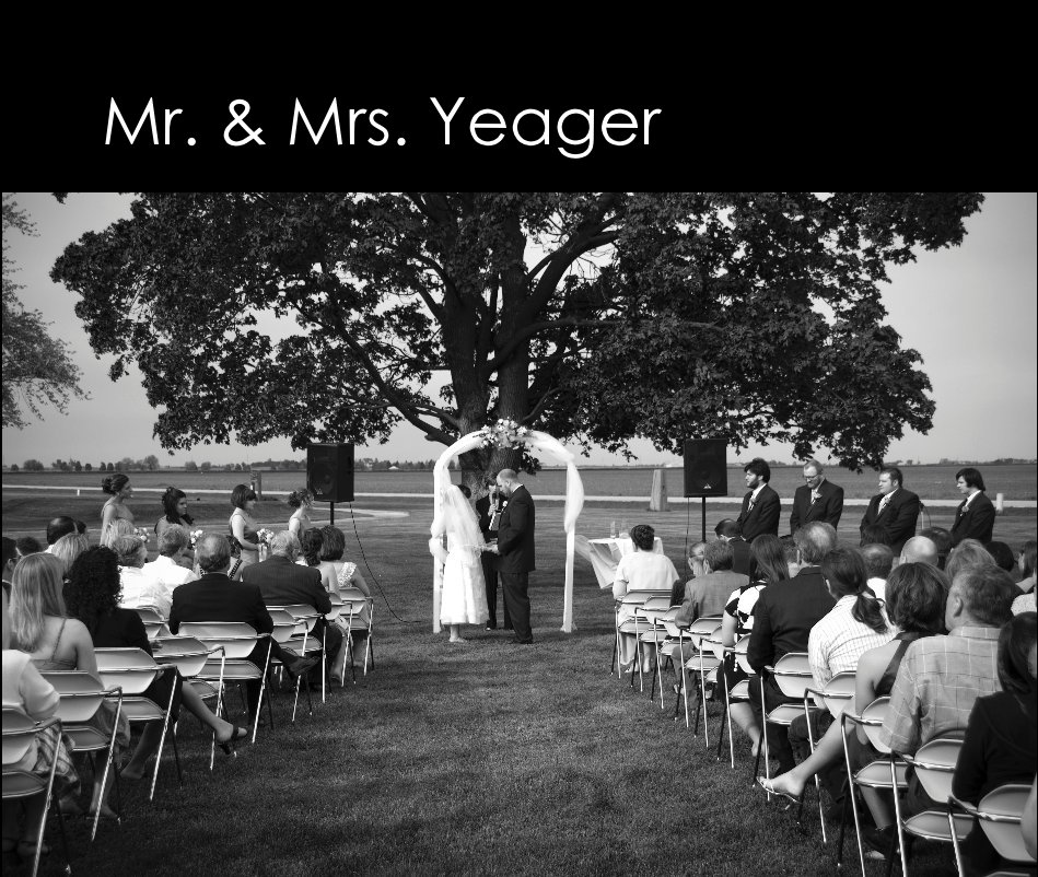 Mr. & Mrs. Yeager nach April Marie Photography anzeigen