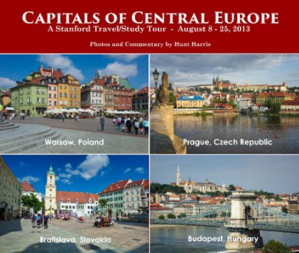 Capitals of Central Europe book cover