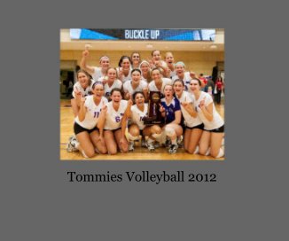 Tommies Volleyball 2012 book cover