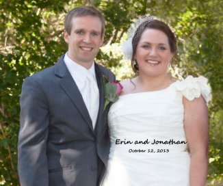 Erin and Jonathan October 12, 2013 book cover