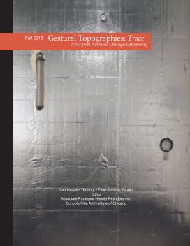 Gestural Topographies: Trace book cover