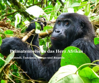 Primatenreise in das Herz Afrikas book cover