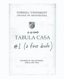Tabula Casa I book cover