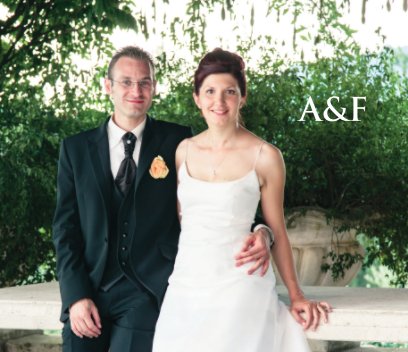 A&F Wedding Album book cover