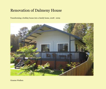 renovation of dalmeny house book cover