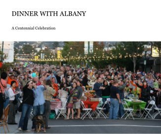 DINNER WITH ALBANY book cover