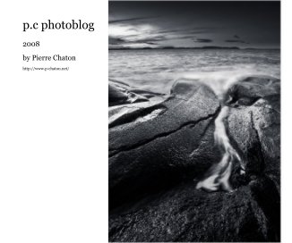 p.c photoblog 2008 book cover