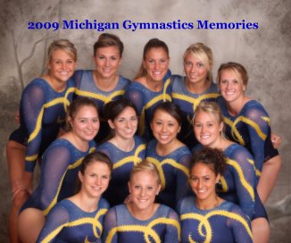 2009 Michigan Gymnastics Memories book cover