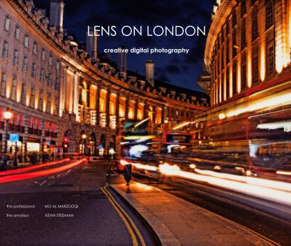 LENS ON LONDON creative digital photography book cover