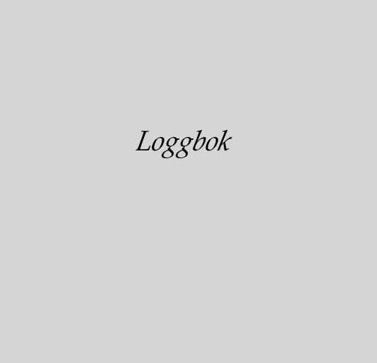 View Loggbok by Carl Heideken