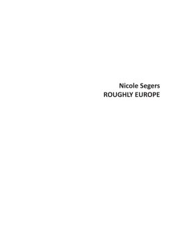 ROUGHLY EUROPE book cover