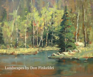 Landscapes by Don Finkeldei 2009 book cover
