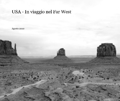 USA - A Travel in the Far West book cover