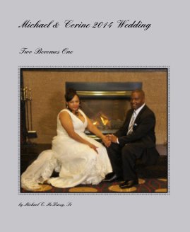 Michael & Corine 2014 Wedding book cover