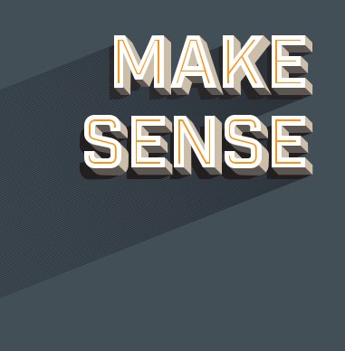 Make Sense book cover