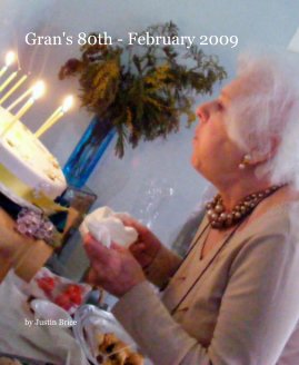 Gran's 80th - February 2009 book cover