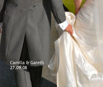Camilla & Gareth 27.09.08 book cover