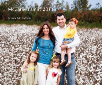 McCarlie Family 2013 book cover
