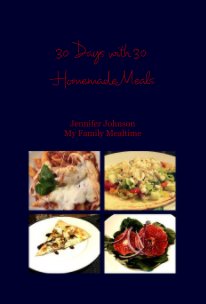 30 Days with 30 Homemade Meals book cover