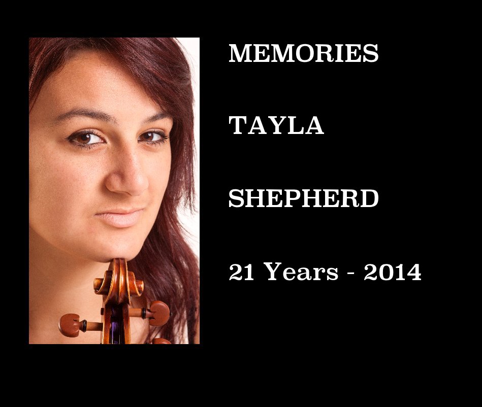 View Memories Tayla Shepherd by Sue Shepherd