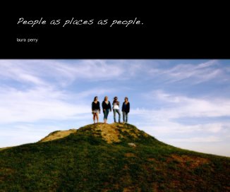People as places as people. book cover