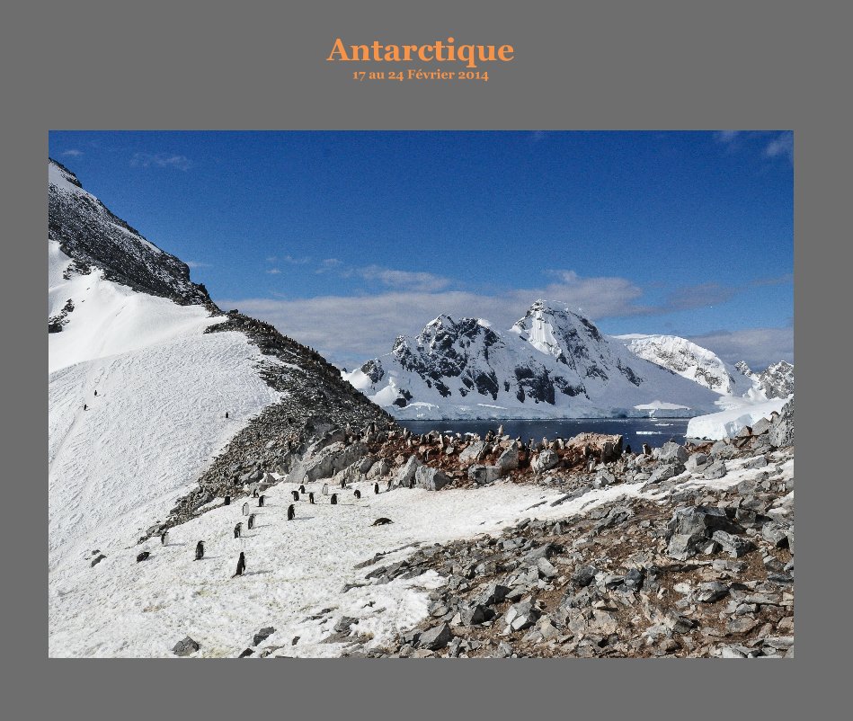 Ver Antarctique 17 au 24 Février 2014 por Balsamine