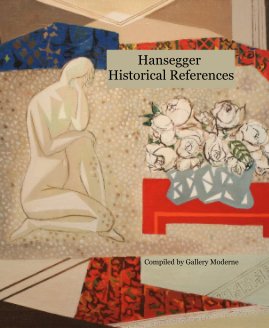 Hansegger Historical References book cover