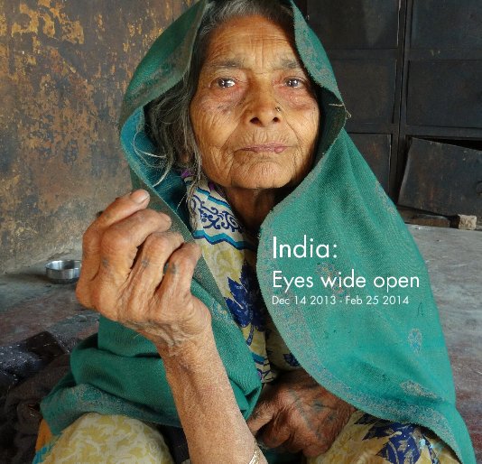 View India Eyes wide open Dec14th - Feb 25th by Heather