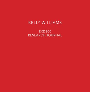 EXD300_Research_Journal book cover