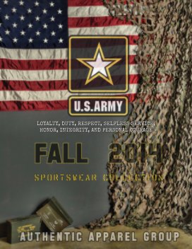 US ARMY Fall 2014 Look Book book cover