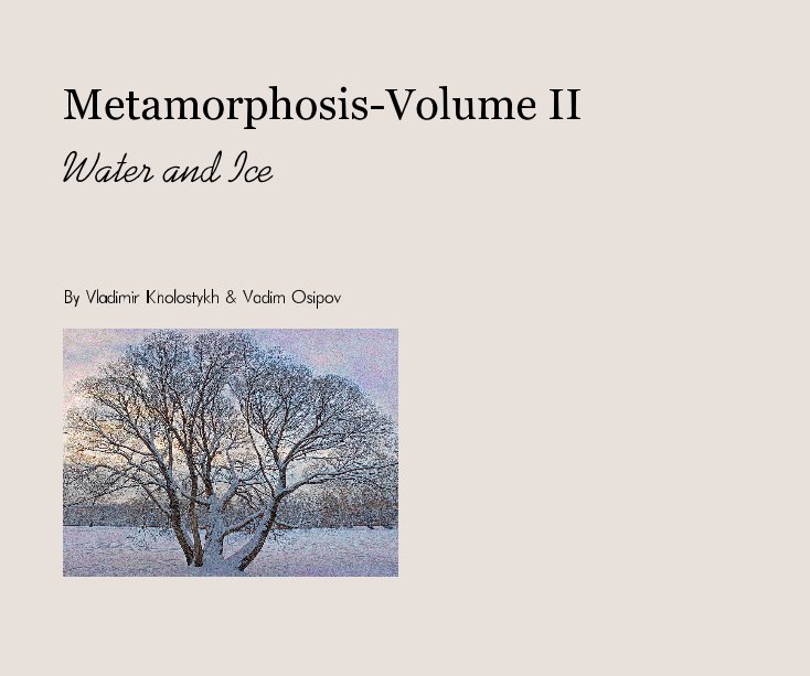 View Metamorphosis-Volume II by Vladimir Kholostykh & Vadim Osipov