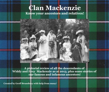 Clan Mackenzie Know your ancestors and relatives! book cover